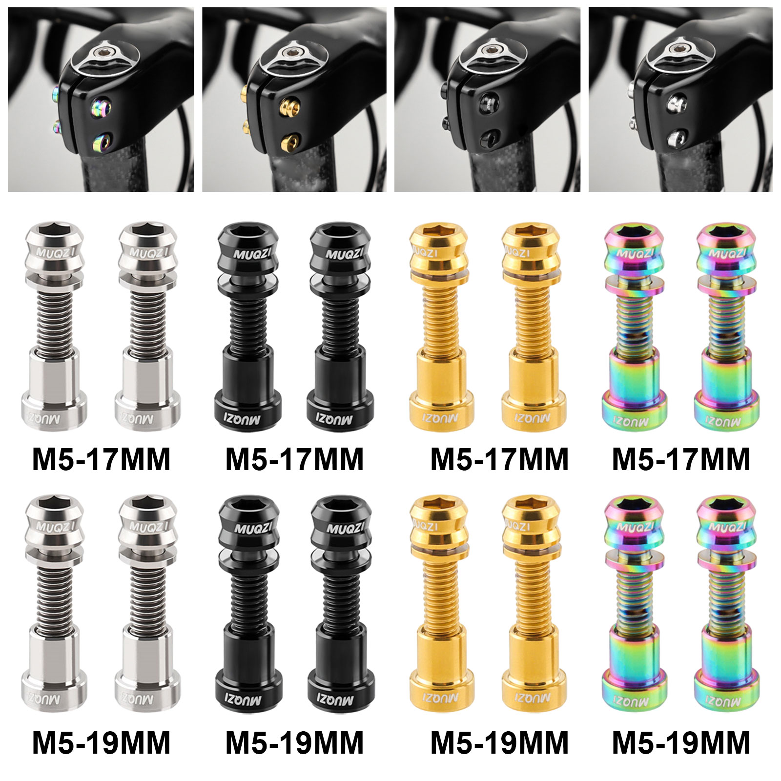 자전거 탄소 스템 볼트 너트 키트, 자전거 스템 볼트  - Mountain Biking Kit 리뷰 및 가격