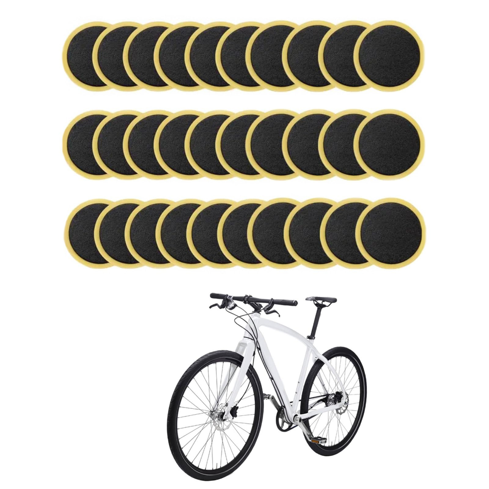 30/20/10PCS 자전거 접착제 없는 타이어 패치  - Mountain Biking Kit 리뷰 및 가격